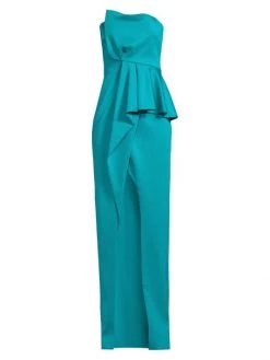 Black Halo Jonas Asymmetrical Draped Gown Pink Wink -Black Halo And Cult Gaia store unnamed file 10