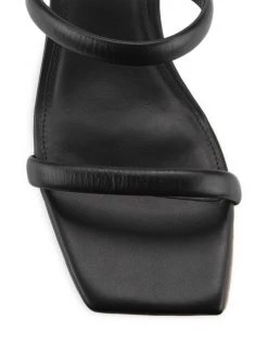 Cult Gaia Liz Bamboo-Heel Leather Mules -Black Halo And Cult Gaia store unnamed file 1003