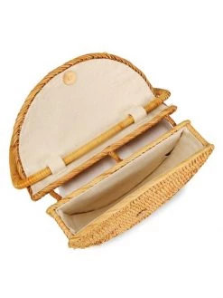 Cult Gaia Ryka Rattan Shoulder Bag -Black Halo And Cult Gaia store unnamed file 1008