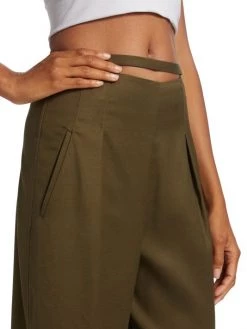 Cult Gaia Tasha Cut-Out Low-Rise Pants -Black Halo And Cult Gaia store unnamed file 1024