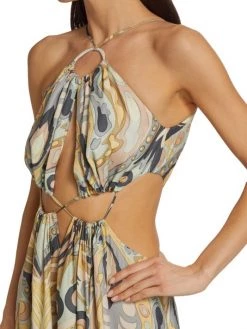 Cult Gaia Aphrodite Cut-Out Drawstring Dress 12 Cult Gaia Aphrodite Cut-Out Drawstring Dress -Black Halo And Cult Gaia store unnamed file 1045