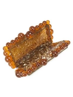 Cult Gaia Eos Marbled Acrylic Clutch -Black Halo And Cult Gaia store unnamed file 1061