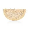 Cult Gaia Lani Straw Half-Moon Clutch