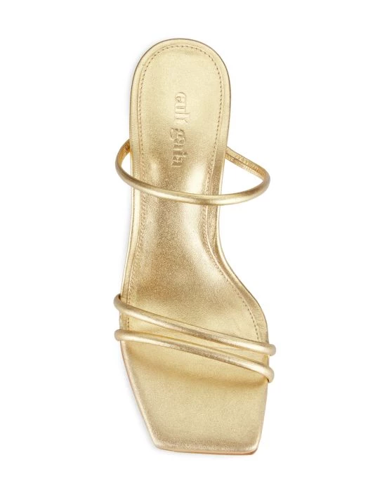 Cult Gaia Lydia Metallic Leather Strappy Sandals 5 Cult Gaia Lydia Metallic Leather Strappy Sandals - Image 5