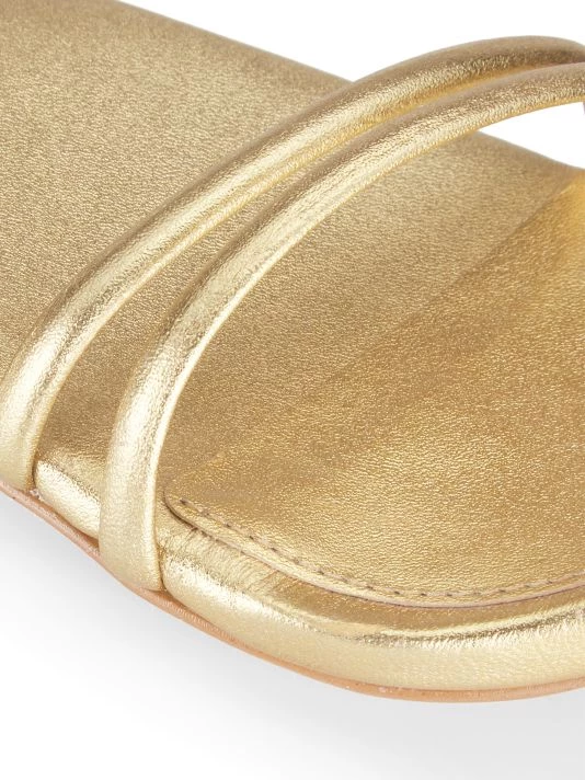 Cult Gaia Lydia Metallic Leather Strappy Sandals 6 Cult Gaia Lydia Metallic Leather Strappy Sandals - Image 6