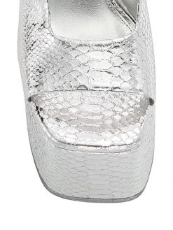 Cult Gaia Marisol Snake-Printed Leather Platform Sandals -Black Halo And Cult Gaia store unnamed file 1082