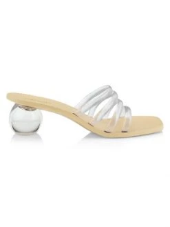 Cult Gaia Jennee Spherical-Heel Sandals