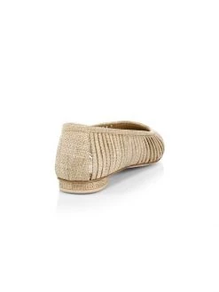 Cult Gaia Leena Raffia Flats Natural -Black Halo And Cult Gaia store unnamed file 1173
