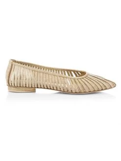 Cult Gaia Leena Raffia Flats Natural -Black Halo And Cult Gaia store unnamed file 1178