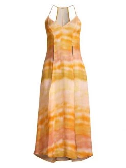 Cult Gaia Domino Midi-Dress