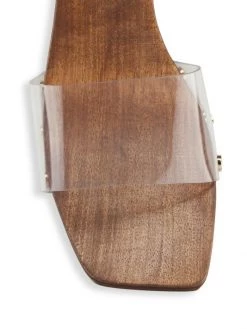 Cult Gaia Nia Wooden Spherical-Heel Sandals -Black Halo And Cult Gaia store unnamed file 1222