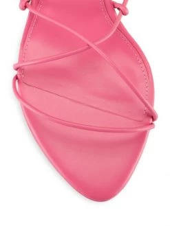 Cult Gaia Su Leather Lace-Up Sandals Aloe -Black Halo And Cult Gaia store unnamed file 1228