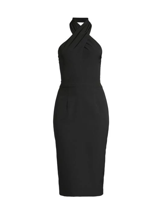 Black Halo Samara Halter Sheath Dress 1 Black Halo Samara Halter Sheath Dress