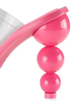 Cult Gaia Vita Vinyl Stacked-Heel Mules Off White -Black Halo And Cult Gaia store unnamed file 1303