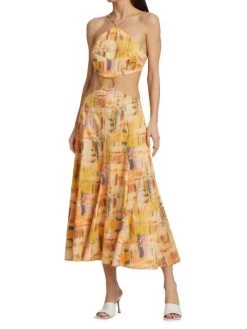 Cult Gaia Nadeesha Cut-Out Dress -Black Halo And Cult Gaia store unnamed file 1308