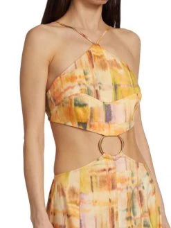 Cult Gaia Nadeesha Cut-Out Dress -Black Halo And Cult Gaia store unnamed file 1311