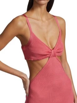 Cult Gaia Serita Cut-Out Knit Maxi Dress -Black Halo And Cult Gaia store unnamed file 1329