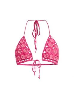 Cult Gaia Alivia Crochet Bikini Top