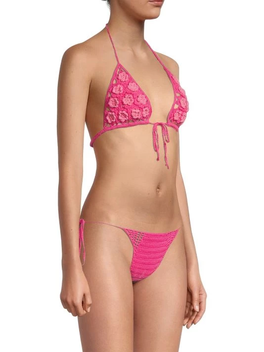 Cult Gaia Alivia Crochet Bikini Top 4 Cult Gaia Alivia Crochet Bikini Top - Image 4