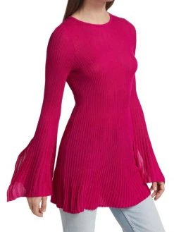 Cult Gaia Kasia Rib-Knit Top -Black Halo And Cult Gaia store unnamed file 1357