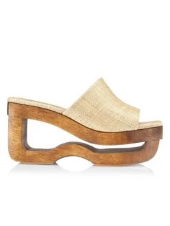 Cult Gaia Ruza Cut-Out Platform Sandals