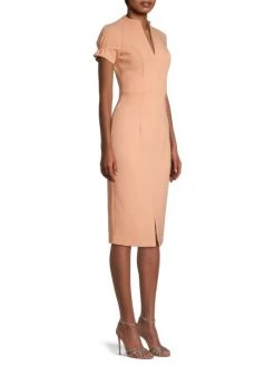 Black Halo Patel Short Sleeve Sheath Dress -Black Halo And Cult Gaia store unnamed file 141