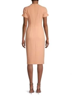 Black Halo Patel Short Sleeve Sheath Dress -Black Halo And Cult Gaia store unnamed file 142