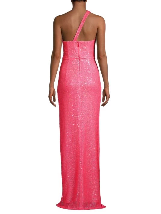 Black Halo Brew One-Shoulder Gown 4 Black Halo Brew One-Shoulder Gown - Image 4