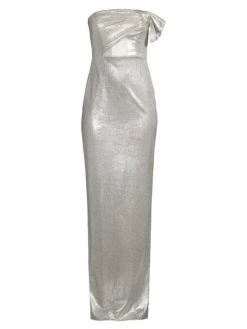 Black Halo Divina Column Gown