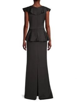 Black Halo Syn Ruffle Gown -Black Halo And Cult Gaia store unnamed file 248