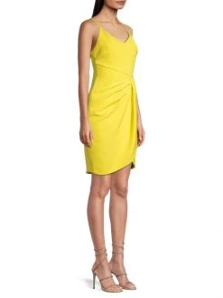 Black Halo Sadora Drape Sheath Dress 9 Black Halo Sadora Drape Sheath Dress -Black Halo And Cult Gaia store unnamed file 265