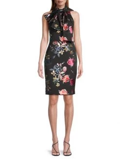 Black Halo Von Floral Sheath Dress -Black Halo And Cult Gaia store unnamed file 280