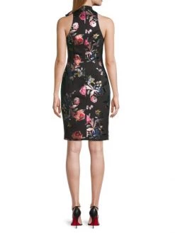 Black Halo Von Floral Sheath Dress -Black Halo And Cult Gaia store unnamed file 282