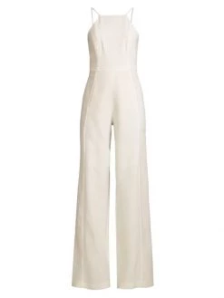 Black Halo Joaquin Sleeveless Wide-Leg Jumpsuit Orange Tang -Black Halo And Cult Gaia store unnamed file 315