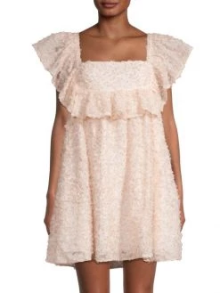 Black Halo Reggi Floral Squareneck Minidress -Black Halo And Cult Gaia store unnamed file 348