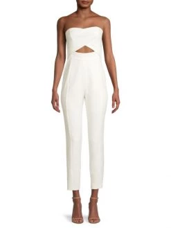 Black Halo Jada Cutout Jumpsuit -Black Halo And Cult Gaia store unnamed file 364