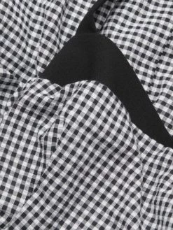 Black Halo Sybil Gingham Tie-Back Dress -Black Halo And Cult Gaia store unnamed file 408