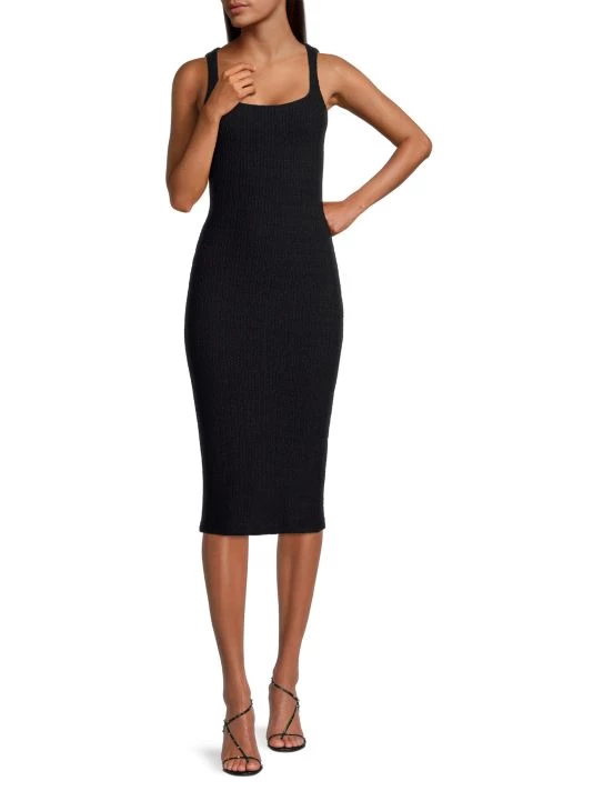 Black Halo Thorn Sheath Dress 2 Black Halo Thorn Sheath Dress - Image 2