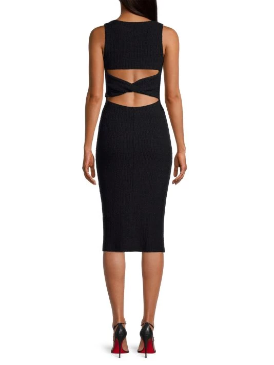 Black Halo Thorn Sheath Dress 5 Black Halo Thorn Sheath Dress - Image 5