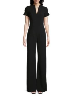 Black Halo Patel V-Neck Wide-Leg Jumpsuit -Black Halo And Cult Gaia store unnamed file 474