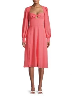 Black Halo Romina Midi-Dress -Black Halo And Cult Gaia store unnamed file 492