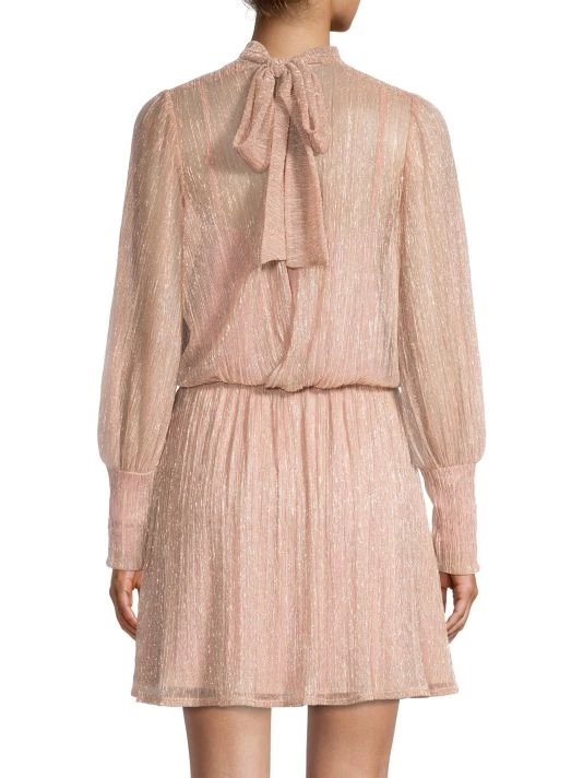 Black Halo Gavin Metallic Minidress 5 Black Halo Gavin Metallic Minidress - Image 5