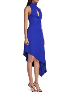 Black Halo Sully Asymmetric Midi-Dress -Black Halo And Cult Gaia store unnamed file 523