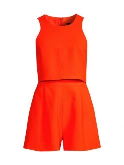 Black Halo X Laurel Berman Sanibel 2-Piece Romper Neon Coral -Black Halo And Cult Gaia store unnamed file 545