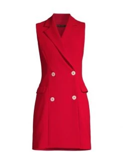 Black Halo And Cult Gaia store 17 Black Halo Rio Sleeveless Blazer Dress