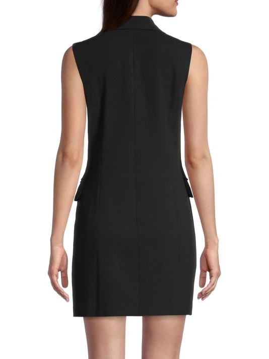 Black Halo Rio Sleeveless Blazer Dress 5 Black Halo Rio Sleeveless Blazer Dress - Image 5