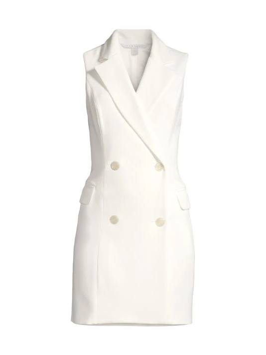 Black Halo Rio Sleeveless Blazer Dress 8 Black Halo Rio Sleeveless Blazer Dress - Image 8