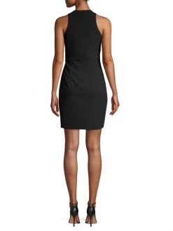 Black Halo Brett Ruched Sheath Dress -Black Halo And Cult Gaia store unnamed file 573
