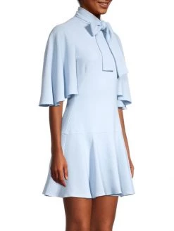 Black Halo Coralia Tie-Neck A-Line Dress -Black Halo And Cult Gaia store unnamed file 615