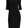 Black Halo Nuelle Sheath Dress
